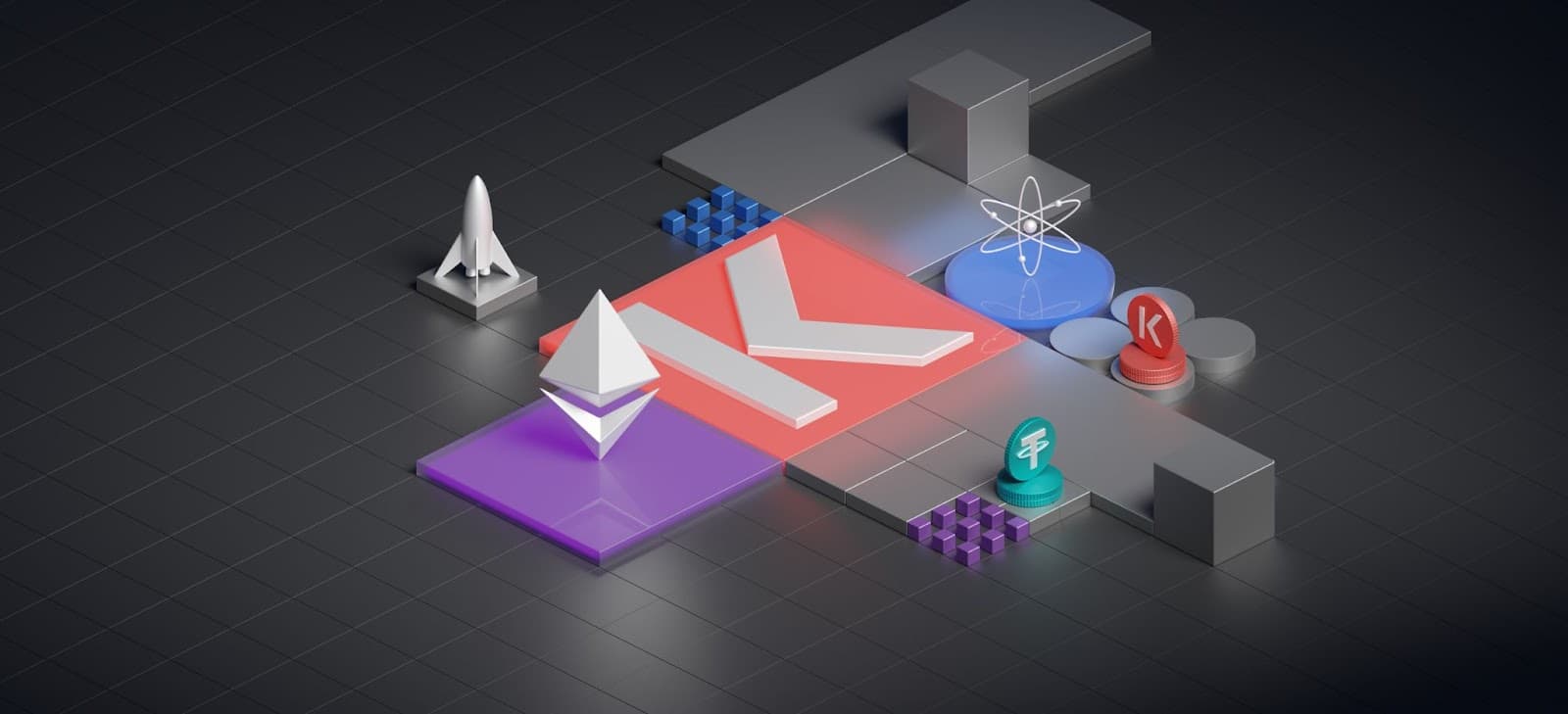 This image reflects Kava’s Ethereum, Cosmos, and Tether DeFi building blocks as part of its foundational architecture. (Image Credit: Kava main image via Kava website)