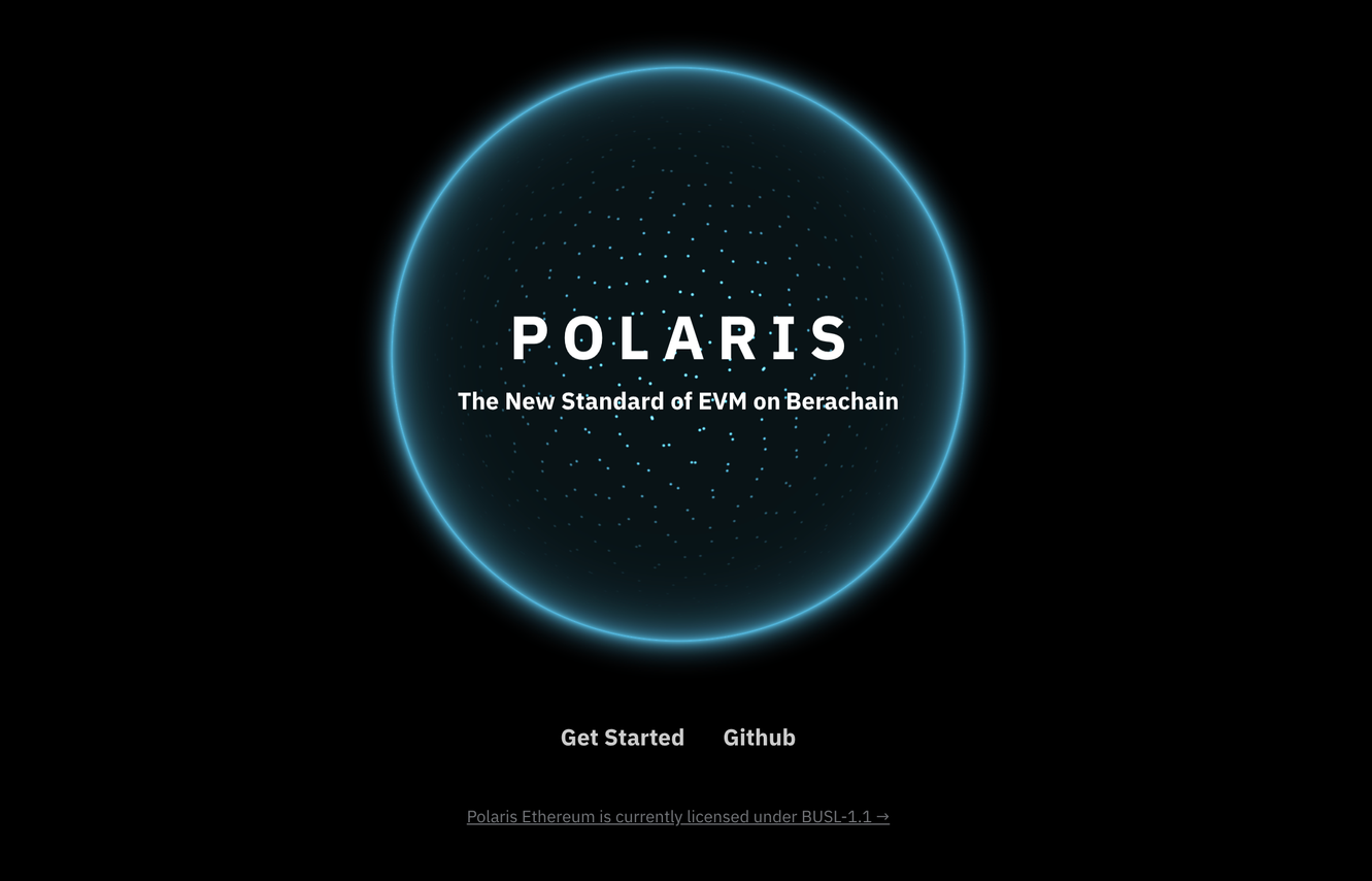 Polaris EVM was conceptualized to operate on the Berachain protocol beginning in 2022 as a Cosmos SDK-enabled and Ethereum-compatible smart contract creation and deployment engine. (Image Credit: What is Polaris EVM via Berachain Polaris Documentation)