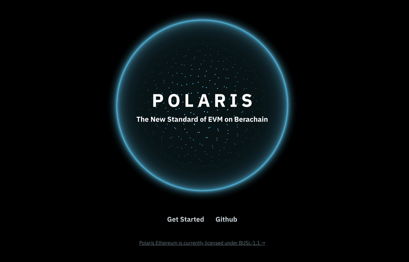 Polaris EVM was conceptualized to operate on the Berachain protocol beginning in 2022 as a Cosmos SDK-enabled and Ethereum-compatible smart contract creation and deployment engine. (Image Credit: What is Polaris EVM via Berachain Polaris Documentation)