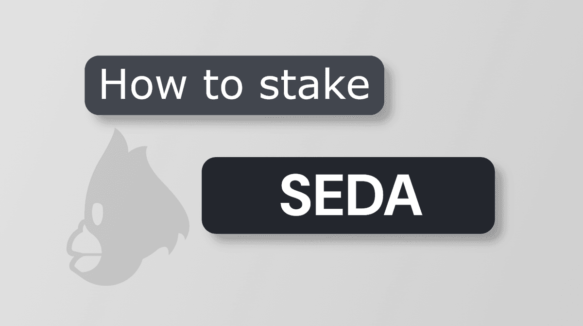 How to Stake SEDA