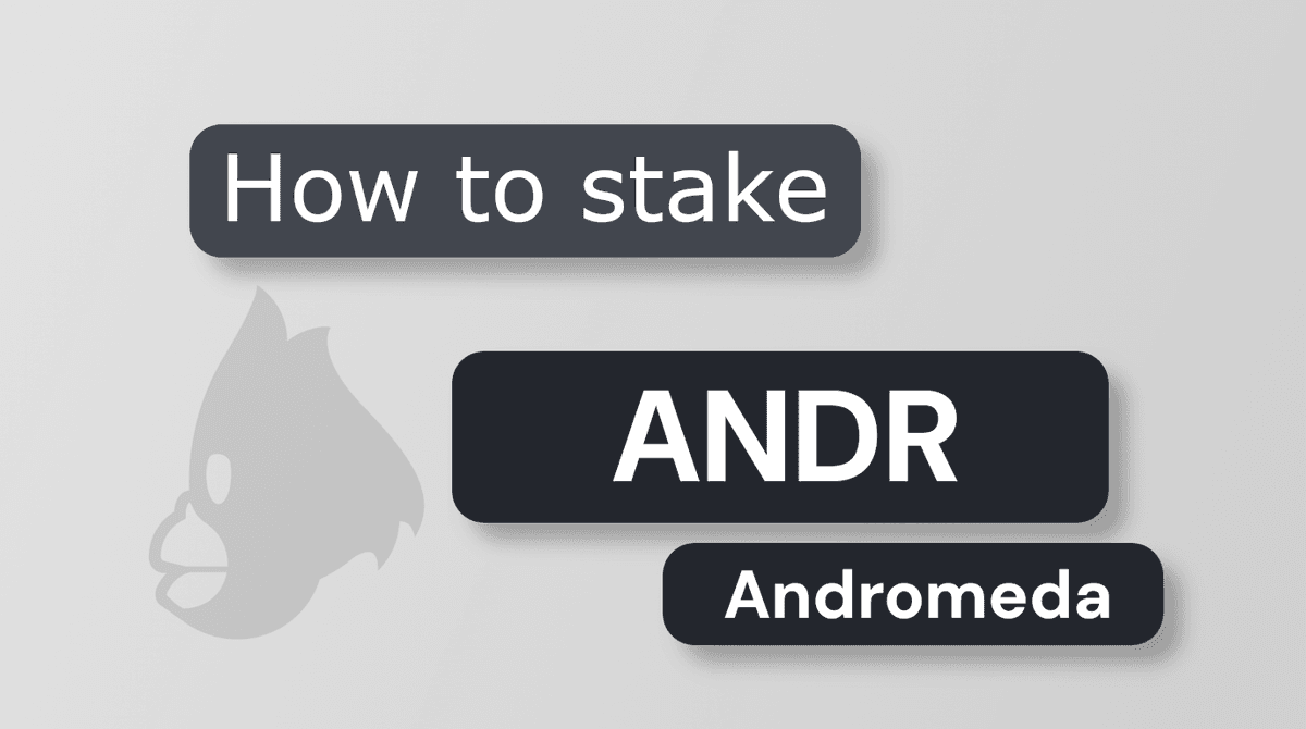 How to Stake ANDR