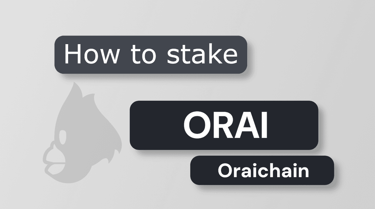 How to Stake ORAI