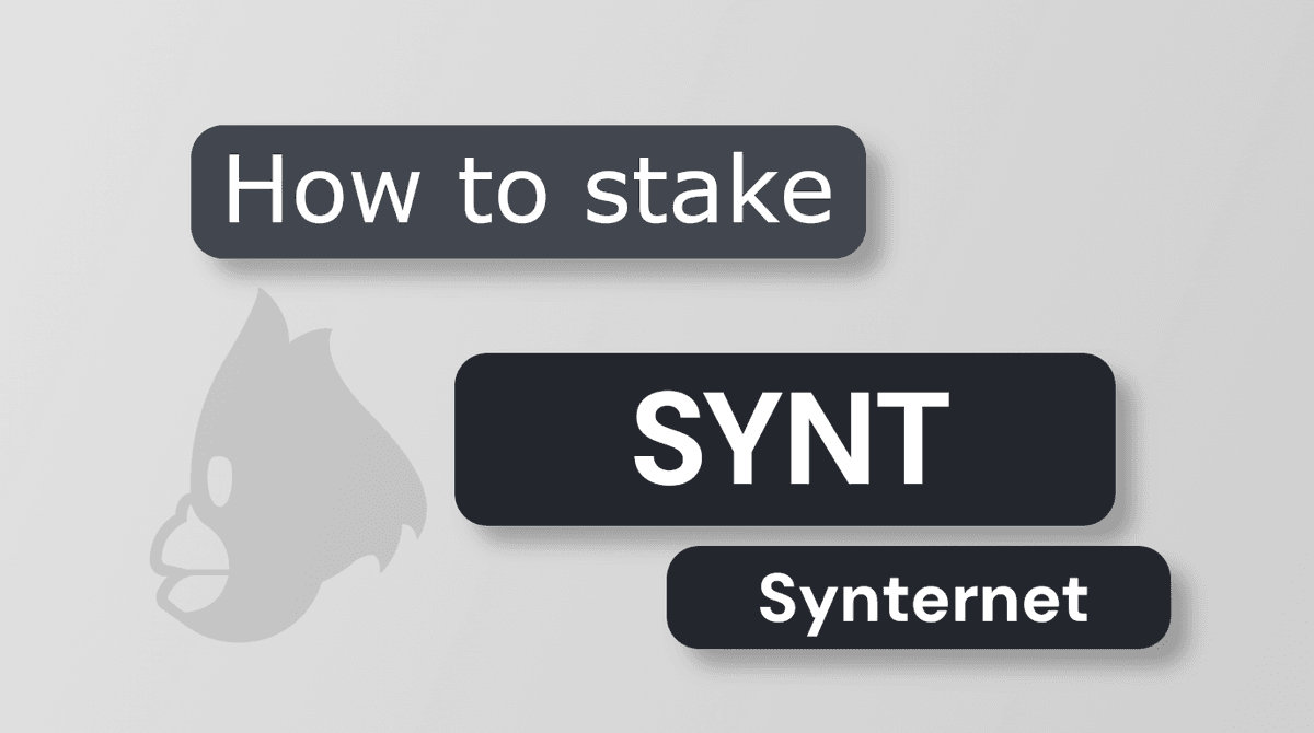 How to Stake SYNT