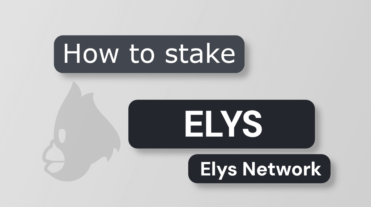 How to Stake ELYS