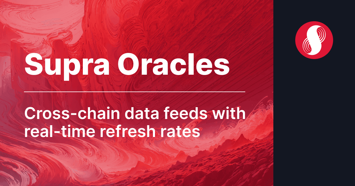 Although the Supra platform offers numerous middleware service offerings, arguably its primary element is its decentralized oracle service used to offer real-time price feed data for digital assets, bringing with it a solution that updates autonomously, is scalable and fast, while also possessing a streamlined and fully transparent operational infrastructure. (Image credit: Supra oracle's product web page via the Supra website)