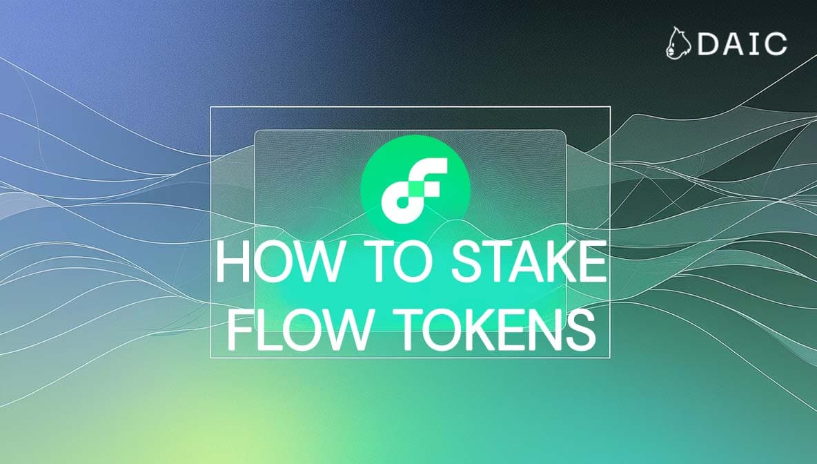 How to Stake Flow Tokens